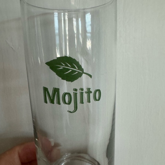 6 “Mojito” cocktail glasses with shaker glass - Picture 5 of 5